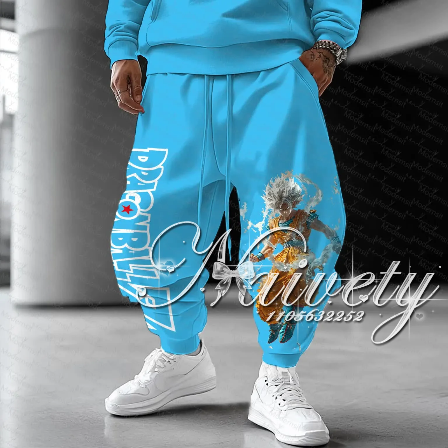 2026 Summer Dragon Ball Ultra Instinct Goku Print Loose Quick Dry Vintage Gym Casual Joggers Unisex Streetwear Sports Pants Y2k