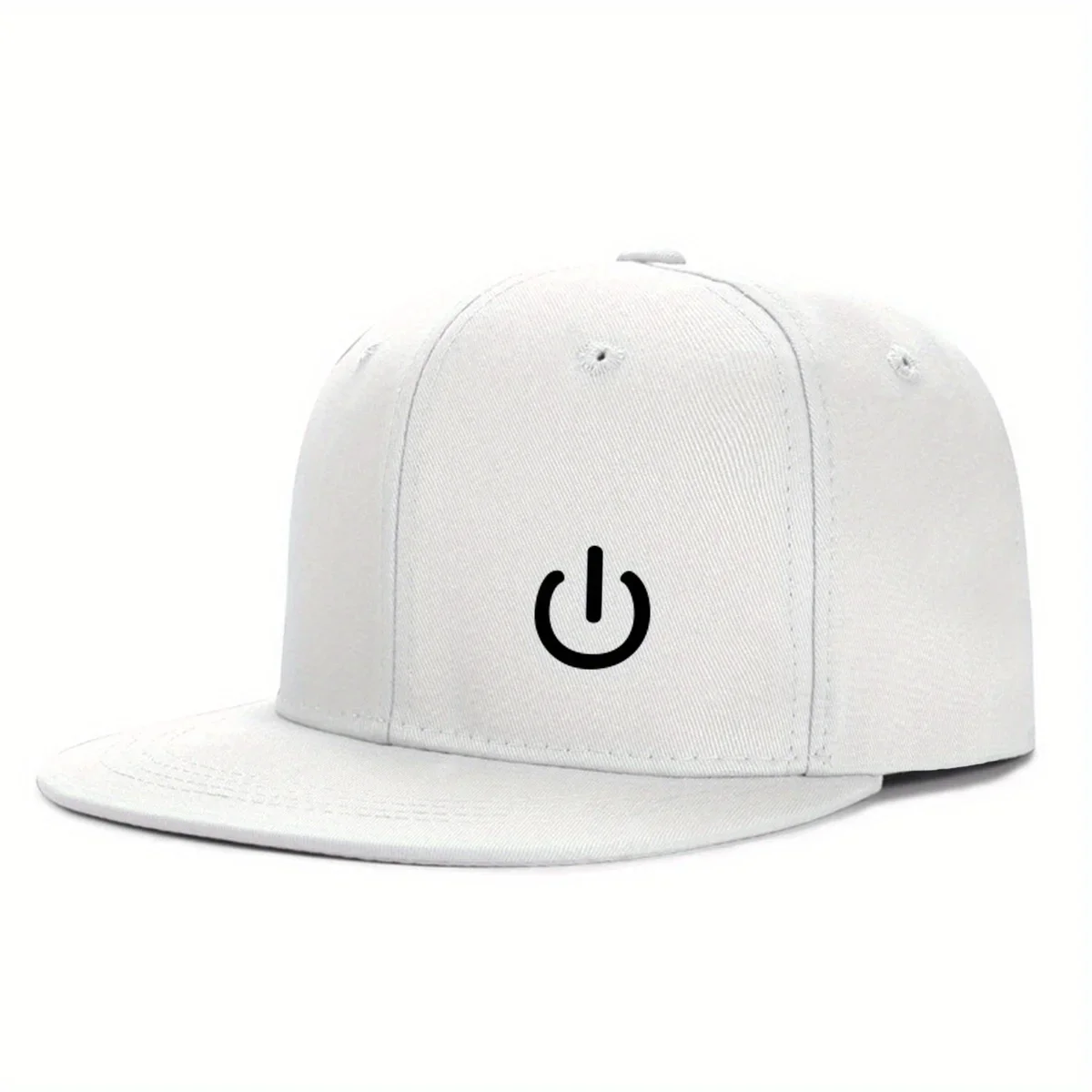 Modische und trendige Outdoor-Alltags-personalisierte lässige vielseitige Baseballkappe mit flacher Krempe für Männer und Frauen für Reisen, Hip-Hop – Detail 5