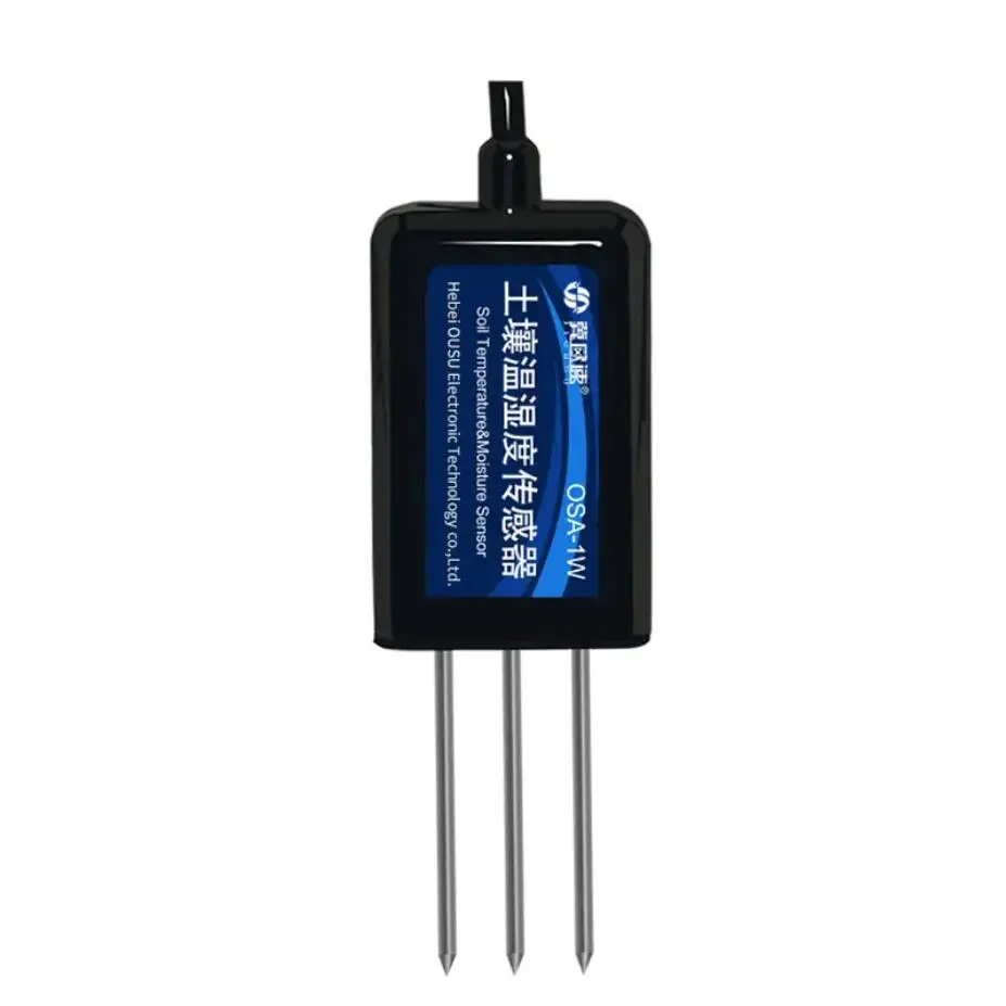 Greenhouse wired RS485 output Soil Temperature Humidity Moisture Conductivity EC PH Sensor detector probe