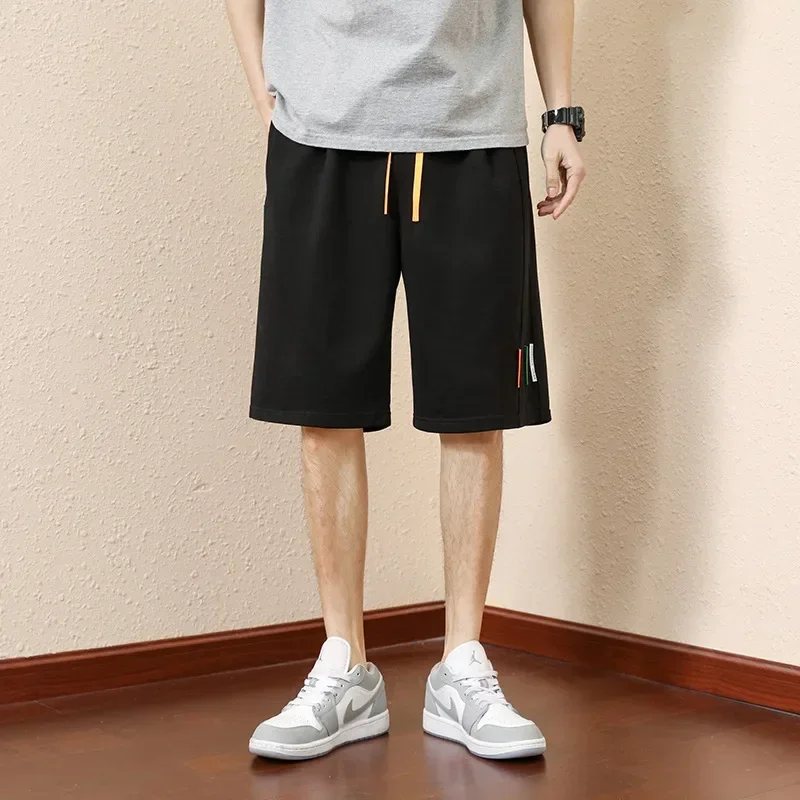 

2025 New Summer Men's Shorts Plus Size Cotton Casual Baggy Sports Shorts Male Breeches Oversize Pants Wide Short Sweatpants 8XL
