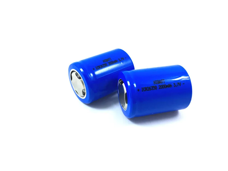 2pcs-6pcs  ICR26350 26350 rechargeable lithium battery 3.7V 2000mah flashlight electric razor shaver LED