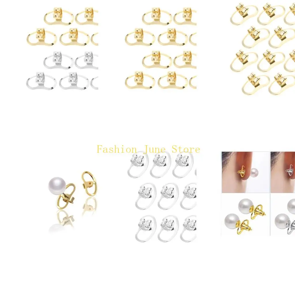 

N5KA Earring Plugs Locking Earring Backs Earring Supports Suitable for Studs Earring
