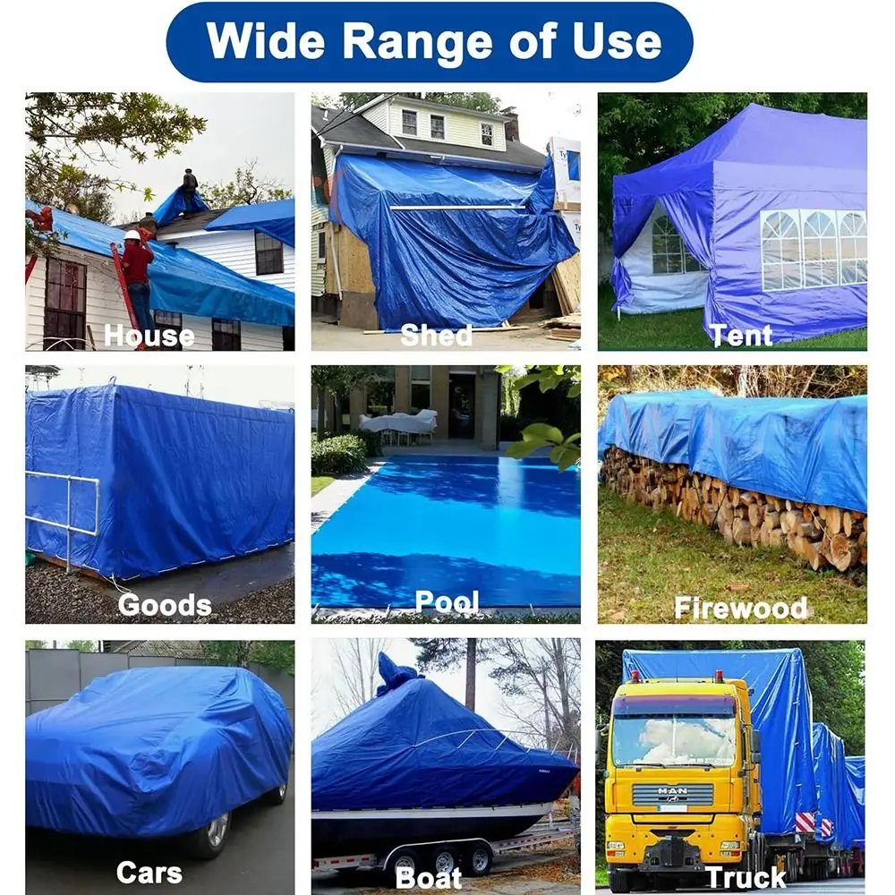 Waterproof Tarpaulin Repair Tape Strong Adhesion Tear Resistance Rainproof Cloth Tape Green Blue Canopies Cloth Repairing