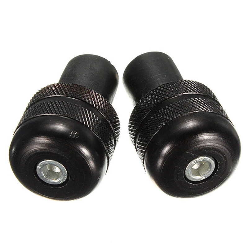 Handle Bar End Weights Grips Cap For Honda Suzuki Yamaha 2Pcs 7/8\