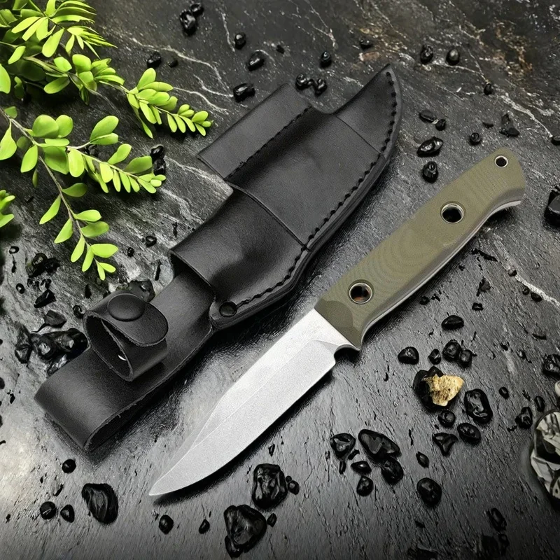 

Новый нож BM Bushcrafter 123, уличный нож, прямой нож для кемпинга, тактический нож для выживания в дикой природе