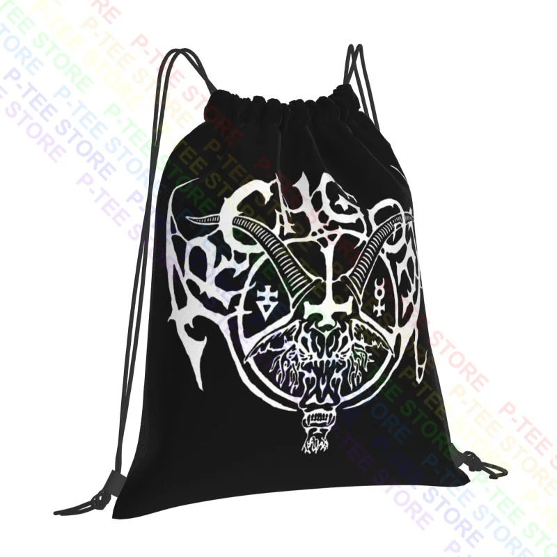 Archgoat The Grand Luciferian March Drawstring Bags Gym Bag Travel New Style Gym Tote Bag Multi-function