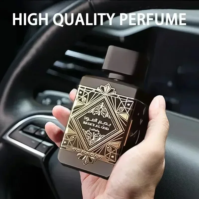 50ml preto árabe masculino perfume unisex fragrância de longa duração spray feromônio árabe perfumes eau de parfum presentes de alta qualidade