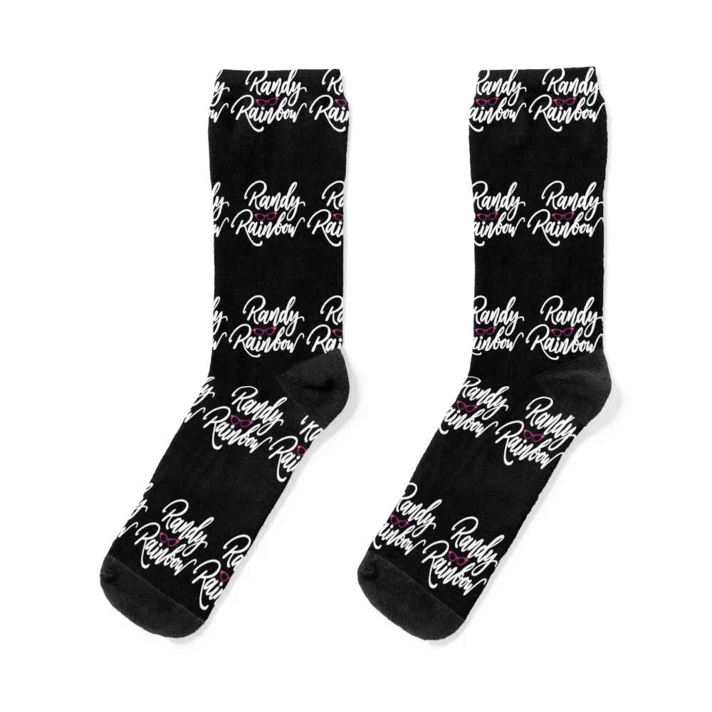 Randy Rainbow Premium Socks Heating sock colored funny sock New year's Socks For Girls Men's