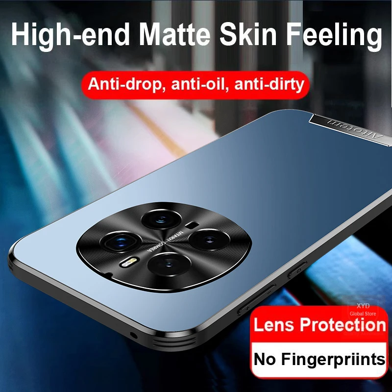 High End For Honor Magic7 Pro Magic 7 Case Frosted Matte Skin Brand Phone Back Case For Honor Magic 7 Pro Cover Shell Bumper Bag