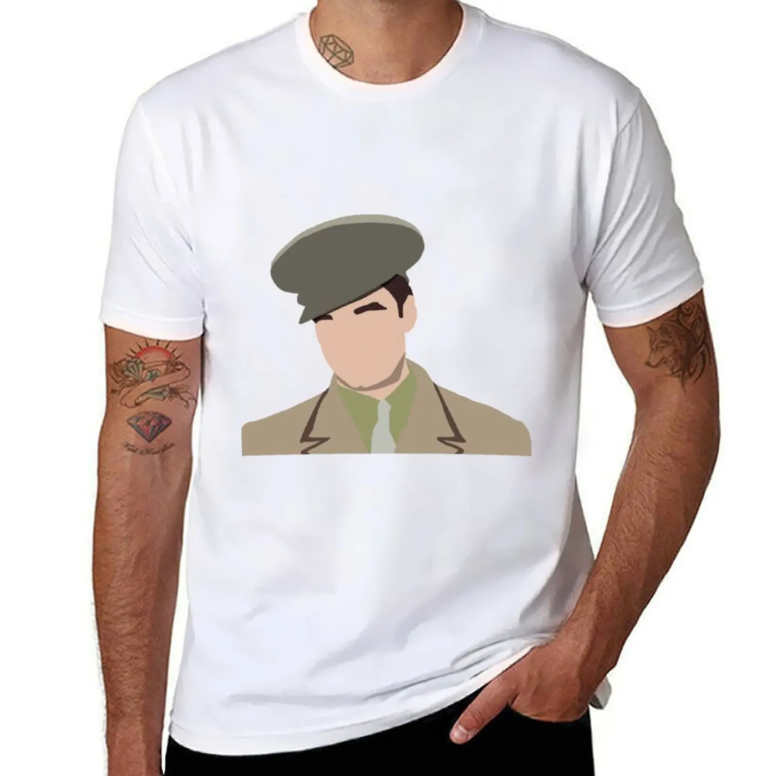 

1940s Bucky Barnes T-Shirt man tshirt man t shirts cotton T-Shirt
