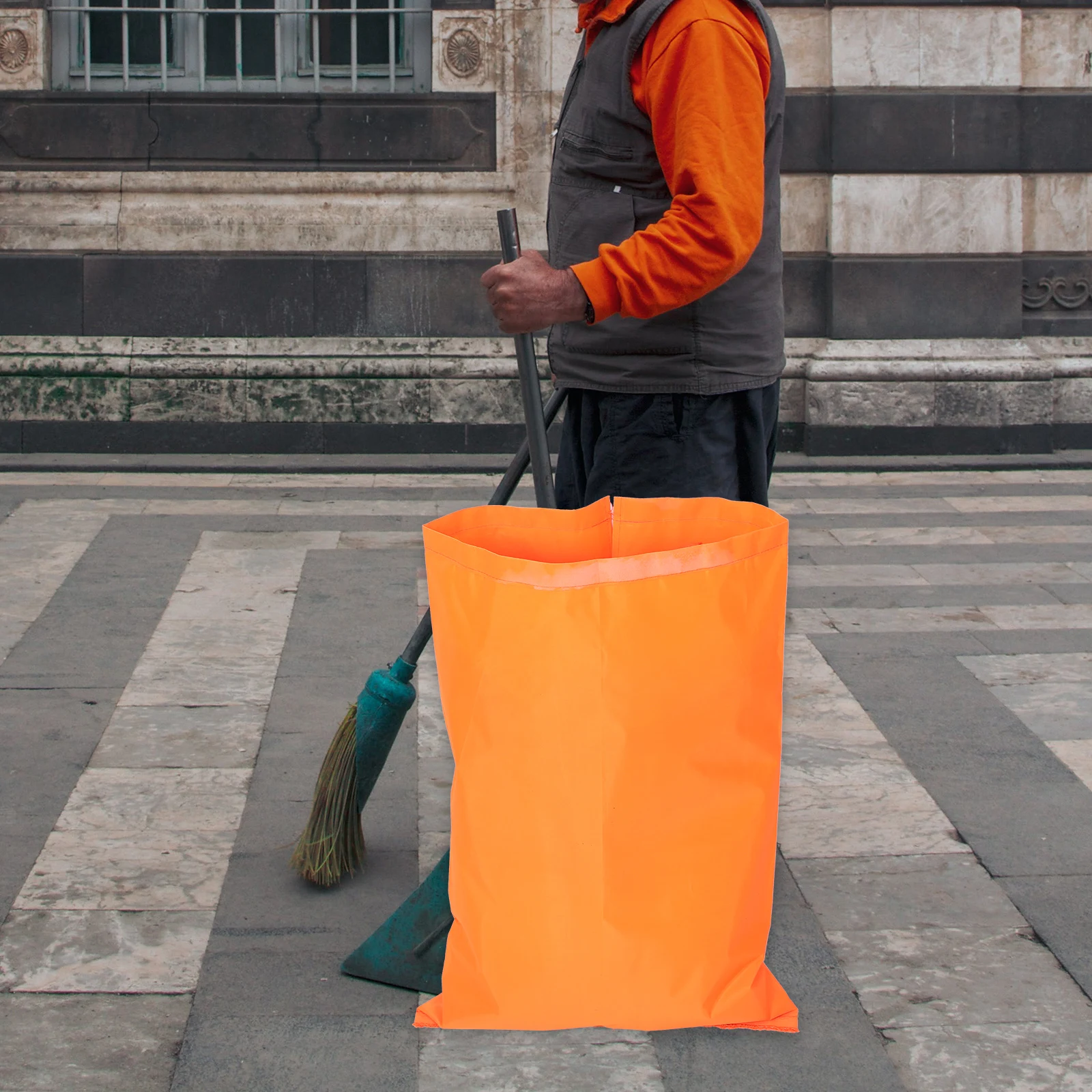

Windproof and Rainproof Cloth Bag Garbage Bags Outdoor Dust Collection Litter Garden Dustpan Oxford Trash