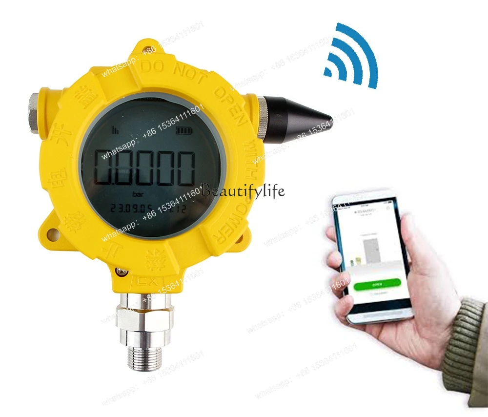 

4GNB-IoT remote transmission Internet of Things digital display low-power hydraulic pressure sensor