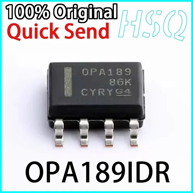 2PCS OPA189IDR OPA189 SOP8 Precision Operational Amplifier Chip Brand New in Stock