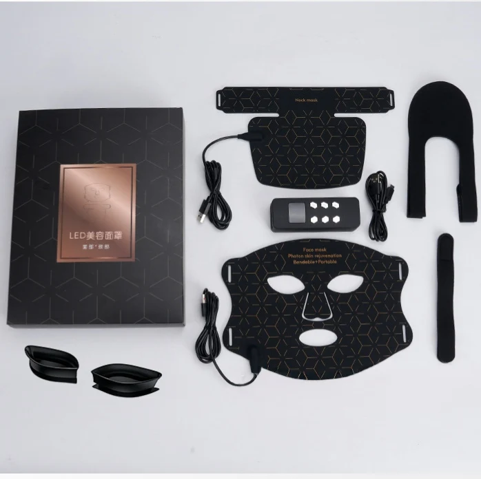 Professional Pho-ton Beauty Device 4 Color LED Light Red Light Therapy 850nm Wavelength for Massager Led Facial Masks