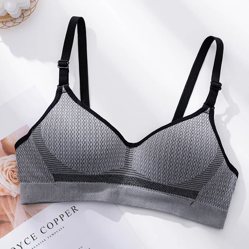 Kids Girls Training Bras Wireless Cotton Underwear For Teenage Girls Young Student Training Bras Solid Age For 12-18Years