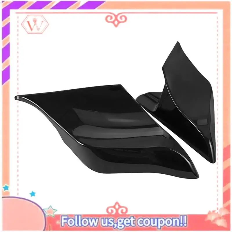

A88U-2 Piece Extended Side Covers Plastic Motorcycle Accessories For Davidson Big Glide Street Tourer 14-22