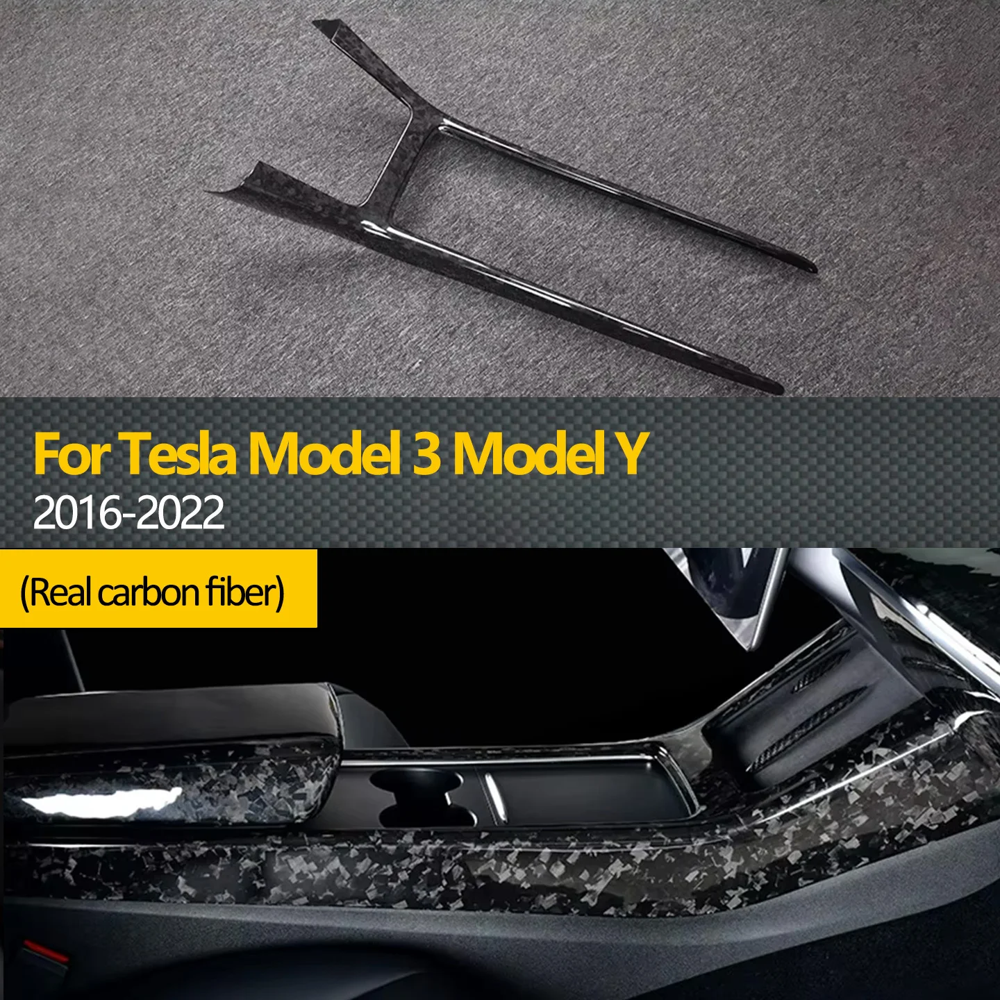 

Для Tesla Model 3/Y 2016-2022 рама подлокотника с центральным управлением, седло из углеродного волокна, текстура внутреннего покрытия, модернизированное интерьера