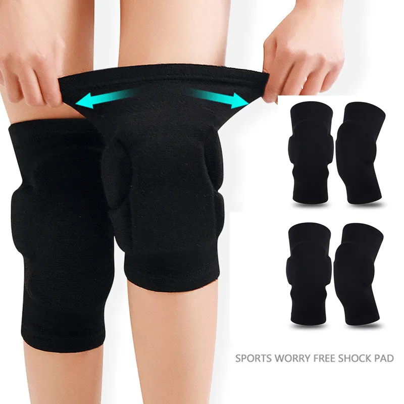 Profissional Quente Joelheiras, Joint Protector Sleeve, Anti Slip, Colisão Esporte, Workout Proteção Capa, Cuidar da Perna, 2Pcs