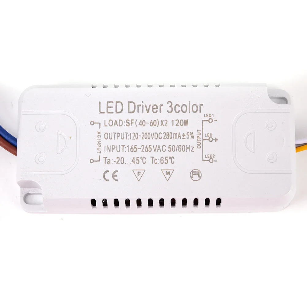 Adapter LED Driver 260-280mA 50-60HZ AC165-265V For LED Lighting Non-Isolating Replacement Transformer High Quality