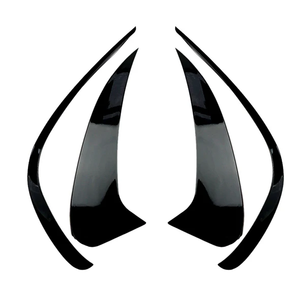 #31E (Bright black)Rear&Front Bumper Spoiler Air Vent Trim Side Covers Bright Black,Automotive Parts & Accessories