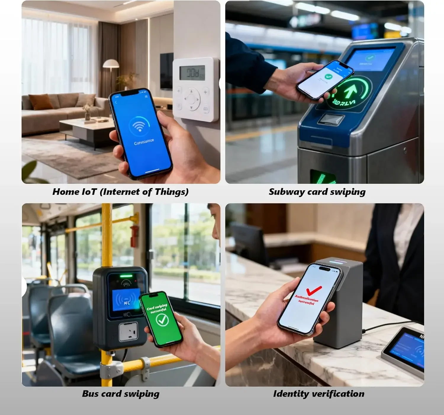 50-10PCS NTAG215 NFC Sticker Tags 504 Byte Blank Rewritable Adhesive Labels, Universal for All NFC Enabled Mobile Phones view 6