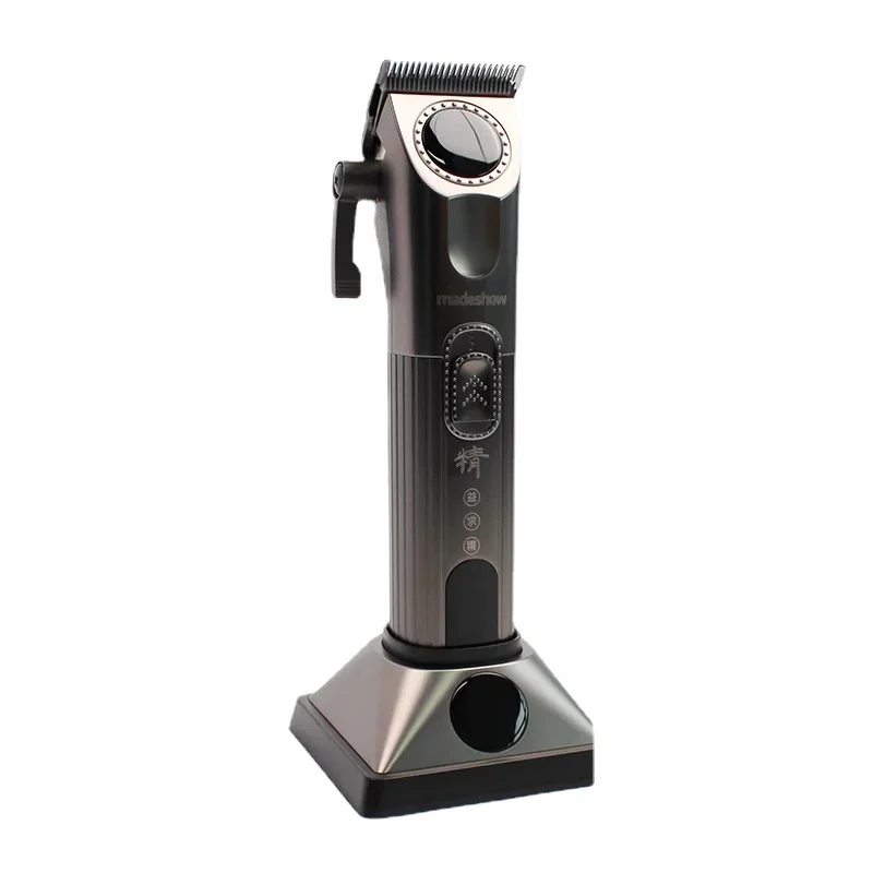 MADESHOW M8F Professional Barber Hair Clippers 7200 rpm,Super Torque Motor with DLC Fade Blade,Cordless Haircuting machine