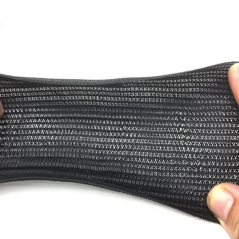 

ID 5mm 8 10~50mm Self Close Expandable Sleeving PET Braided Insulate Cable sleeve For Pipe Line Organizer Wire Wrap Protection