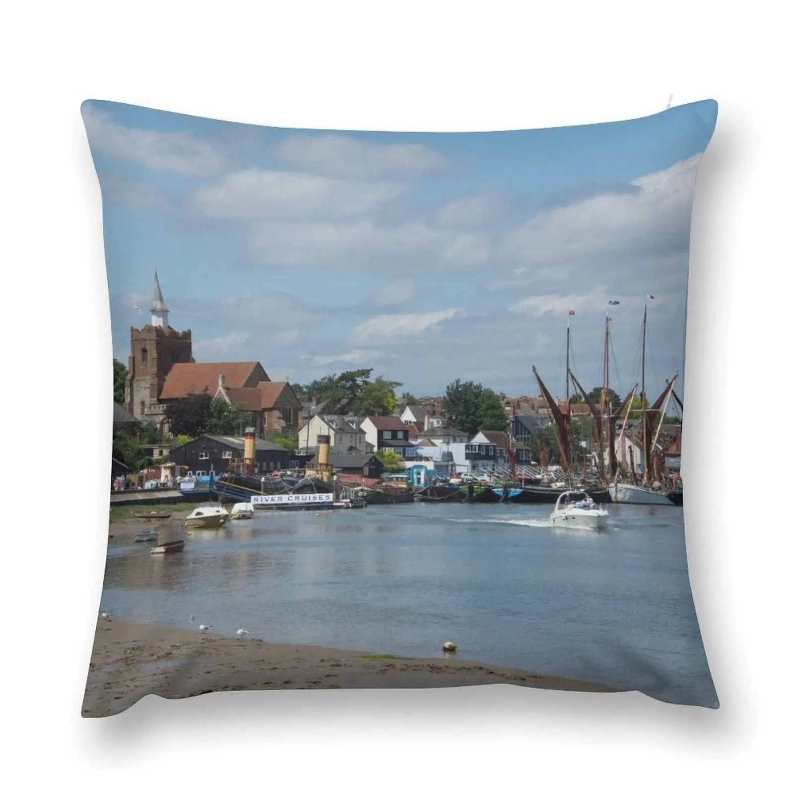 Maldon, Essex Throw Pillow christmas supplies Sofas Covers Pillow Case Christmas Cushion Cover Luxury pillow