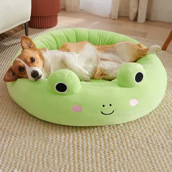 Frog Plush Pet Bed 1