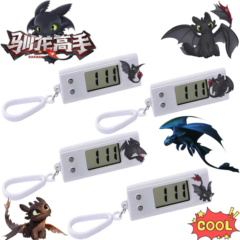 How to Train Your Dragon Toothless Electronic Watch High Color Value Cool Cartoon Printing Creative Student Mute Hanging Watch