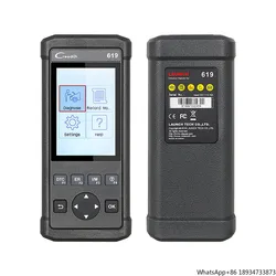 Creader 619 CR619 Code Reader Full OBD2/EOBD Functions Support Data Record and Replay Diagnostic Scanner