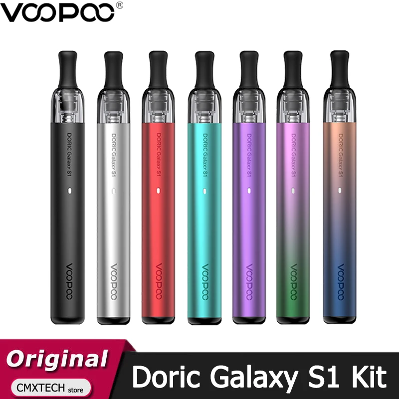 سيجارة إلكترونية VOOPOO-ic Galaxy Vape ، طقم S1 ، 16 واط ، بطارية dormah ، 2 208 ، مرذاذ خرطوشة ، أصلي