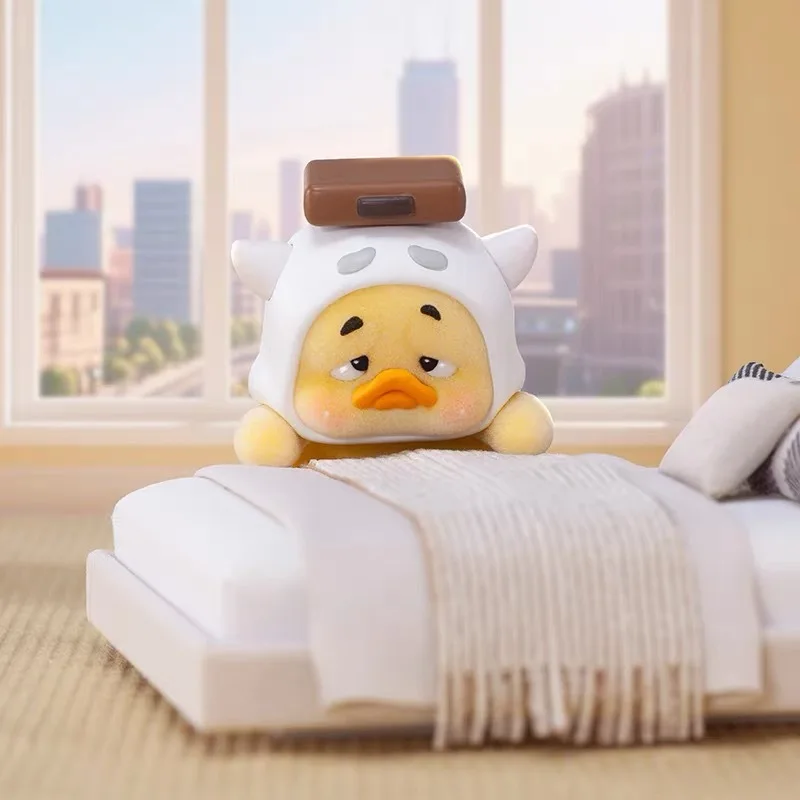 الأصلي في المخزون حالة بطة پریشان يظهر بطة Pa-Pa سلسلة صندوق أعمى لطيف سطح المكتب زينة الحلي هدايا عيد اللعب #4