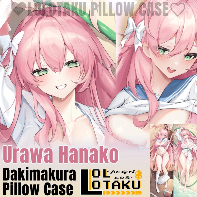 

Urawa Hanako Dakimakura Blue Archive Pillowcase Hugging Full Body Sexy Pillow Case Cushion Cover Home Bedding Decor Otaku Gift