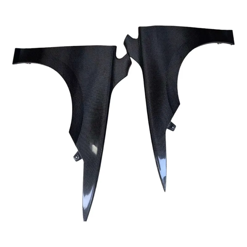 OEM Style Carbon Fiber Fibre Side Bumper Front Fender Vents for VW GOLF 8 R LINE GTI 5