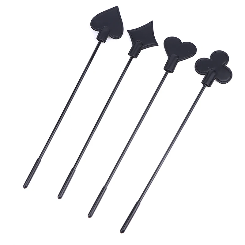 PU Leather Horse Crop Role Play Soft Anti-slip Handle Riding Paddle Equestrian Riding Crop Sports Game Whip For Horses Training view 3