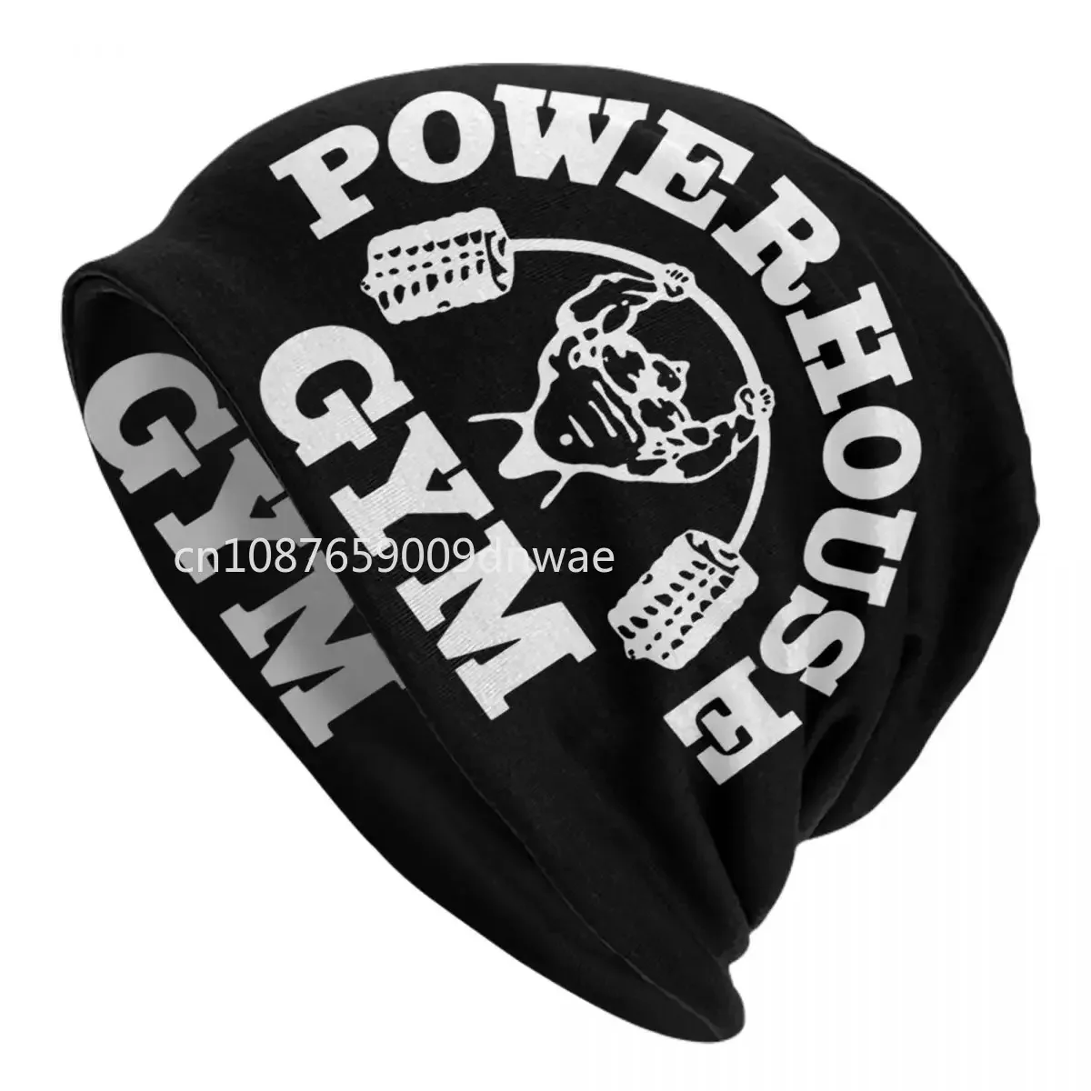 

Powerhouse Gym Skullies Beanies Caps For Men Women Unisex Winter Warm Knit Hat Adult Bodybuilding Fitness Muscle Bonnet Hats