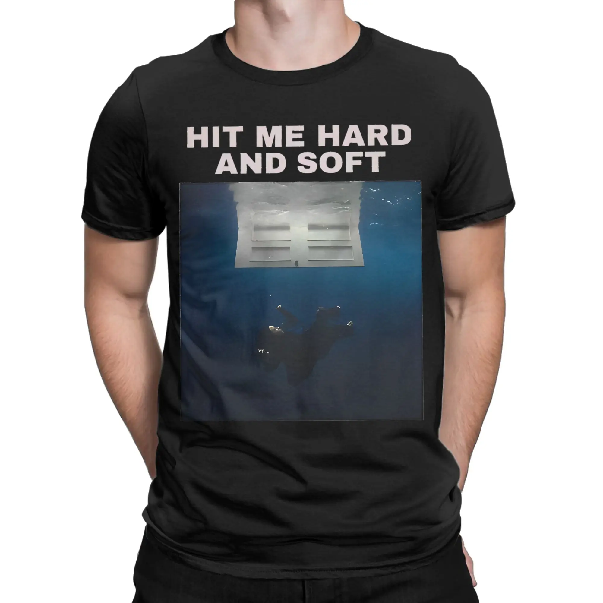 B-Billie-Girl E-eilish T-Shirts HIT ME HARD AND SOFT Music Funny 100% Cotton Tee Shirt Round Collar Short Sleeve T Shirt