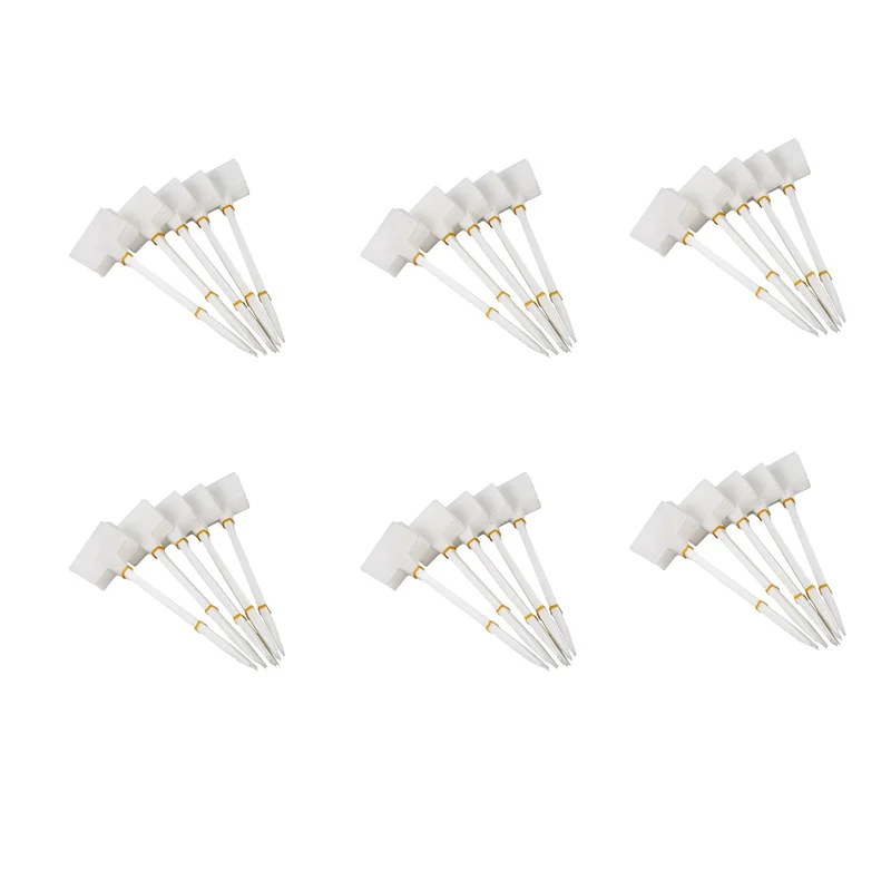 

A43T Gardens Planting Tools 300 Pcs Bonsai Plastic Plant Labels Garden Labels T-Type Upturned Garden Tags Markers White