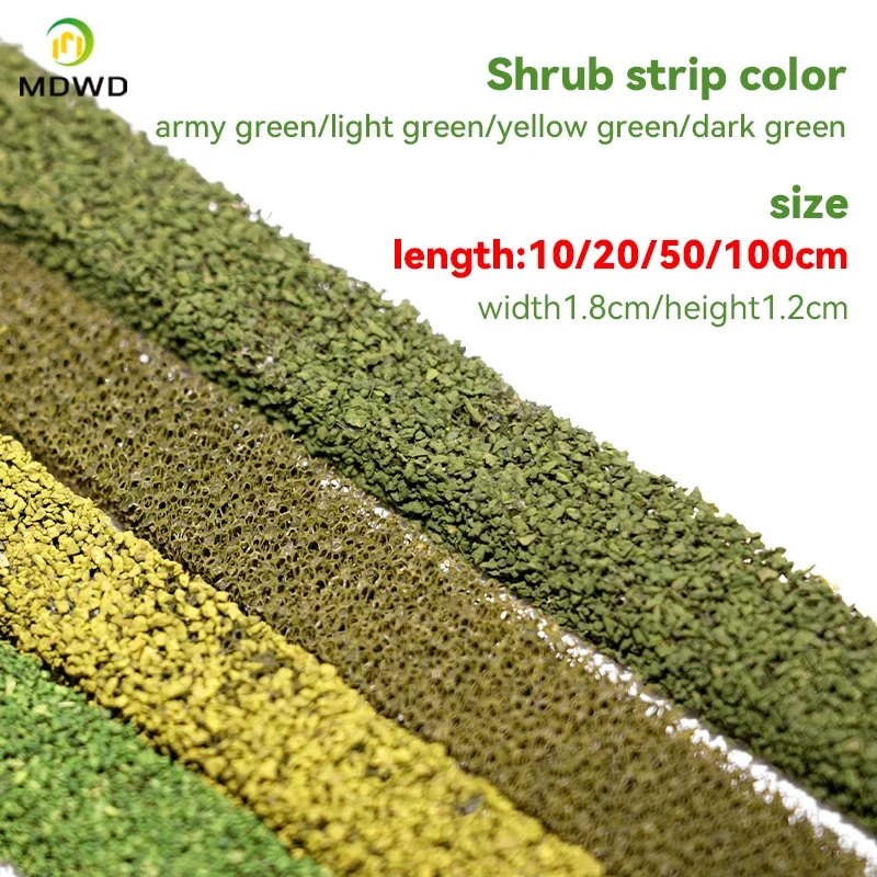 Creative Hobbies DIY Material for Building Grass Fence Model - 50cm to 1-meter Green Sand Table Craft Set