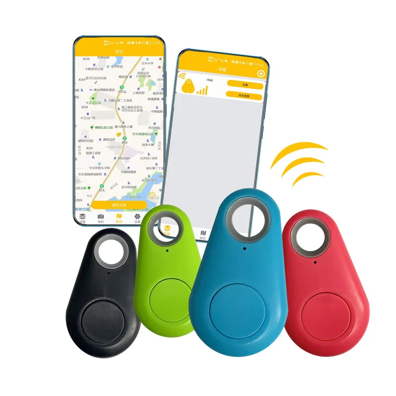 Mini traqueur GPS intelligent pour animaux de compagnie, alarme anti-perte, traqueur de clé sans fil pour enfants, chiens, chats, localisateur de