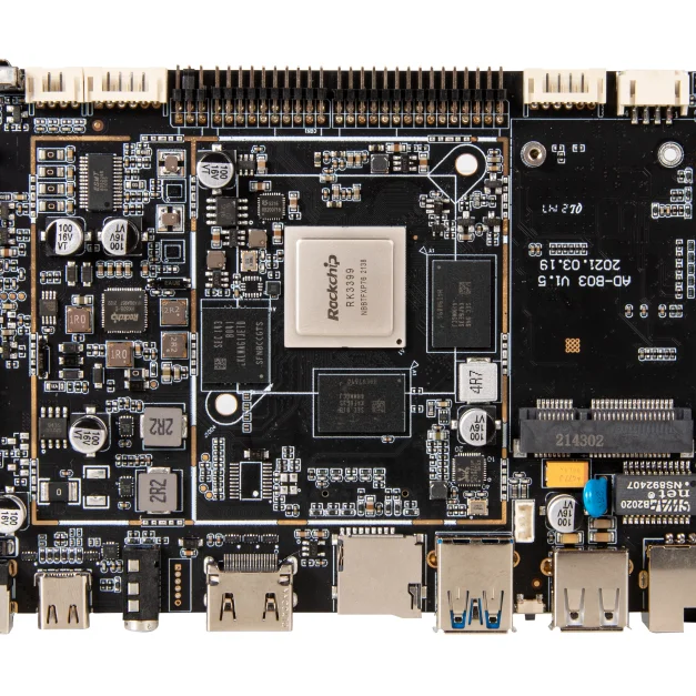 Motherboard for Advertising Screen Rk3399 Support 4G, 4K, Wifi Ethernet,   BT, 7 Inch to 84 Inch LVDS and EDP