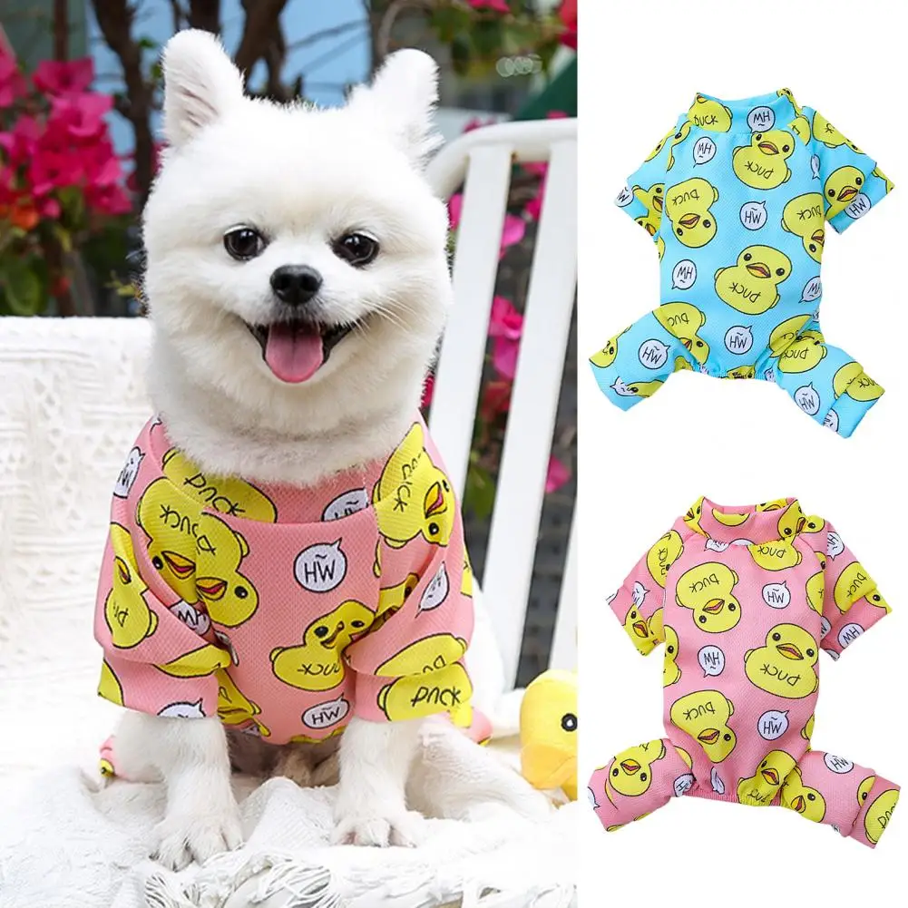 Pet Shirt Jumpsuit Pajamas Tiny Outfit Doggie Cat Overalls for dogs Clothing одежда для мелких собак