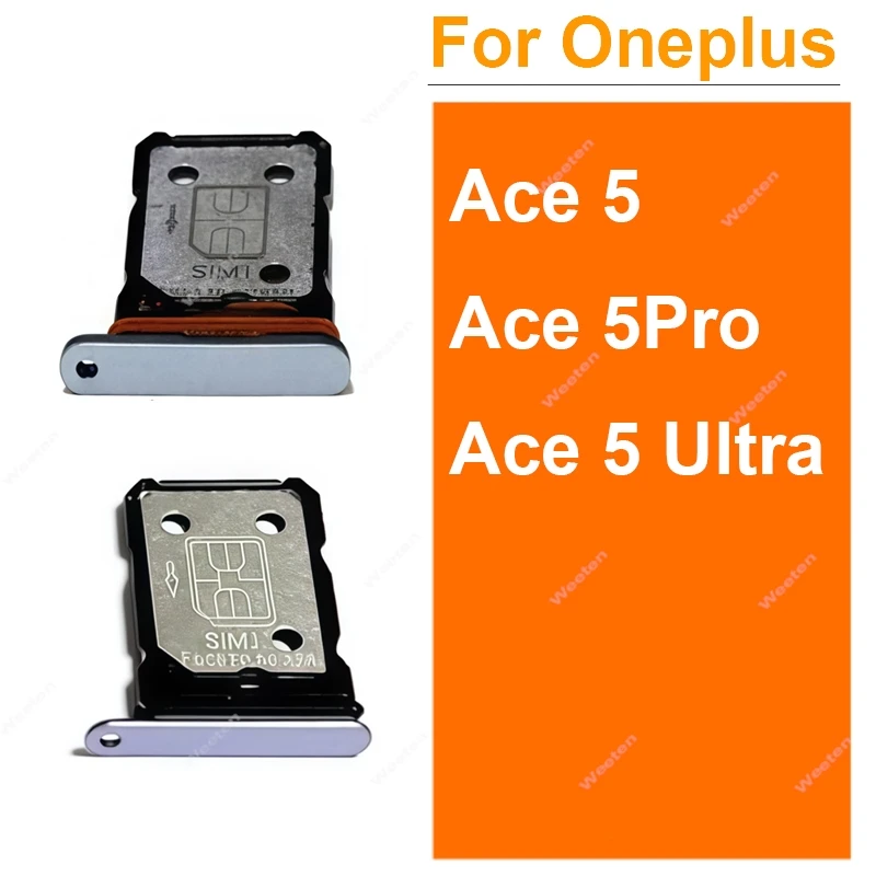 علبة بطاقة Sim لـ Oneplus 1 + Ace 5 Pro Ultra Ace 5Pro Ace 5 Ultra Sim فتحة للبطاقات محول قارئ بطاقات SIM إصلاح أجزاء #3