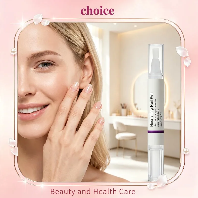 Nail Cuticle Oil Pen Keratin Nail Repair Deep Nourishment Smooth Radiant Nails Profession Fingers Toes Nail Care Revitalizer Pen