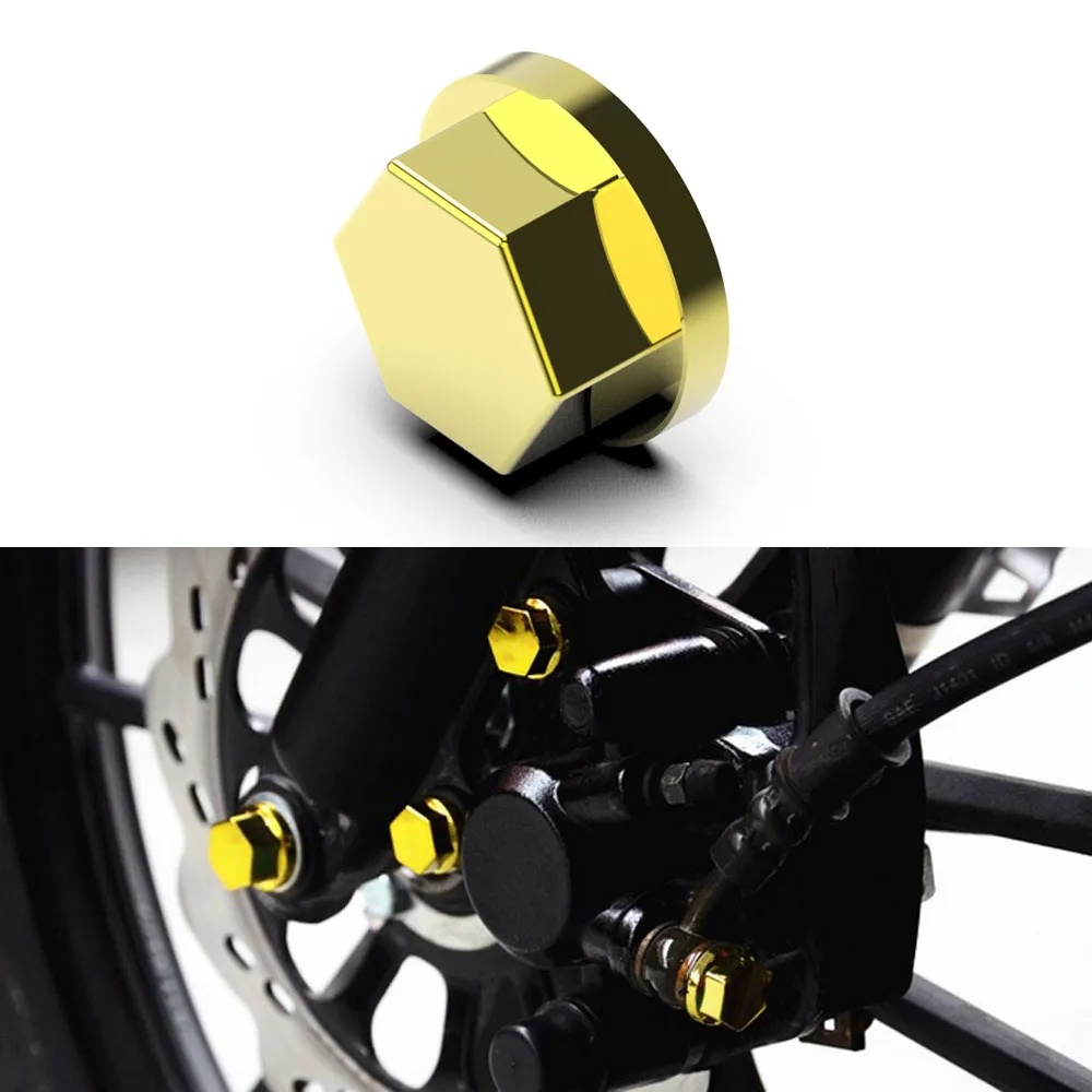 30pcs Universal Motorcycle Screw Cover Motorcycle Accessories Motorcycle Dustproof Decoration Covers for Yamaha Kawasaki Honda