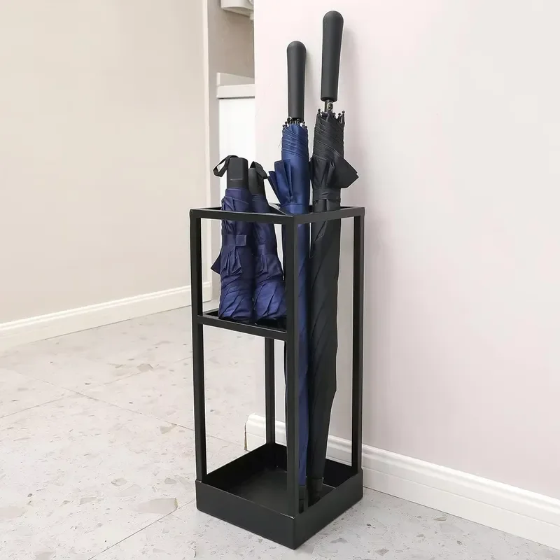 Durable Wrought Iron Small Umbrella Frame for Hotel Lobby School Classroom Office Door Commercial Use