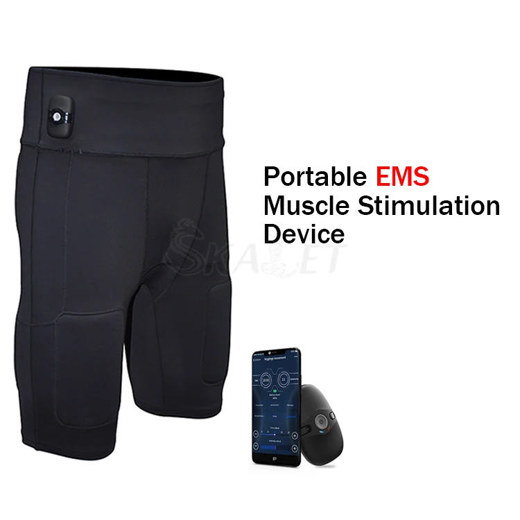 New EMS Body Training Suit Electromagnetic Muscle Stimulaton Building Fat Burning Machine for Home/Gym