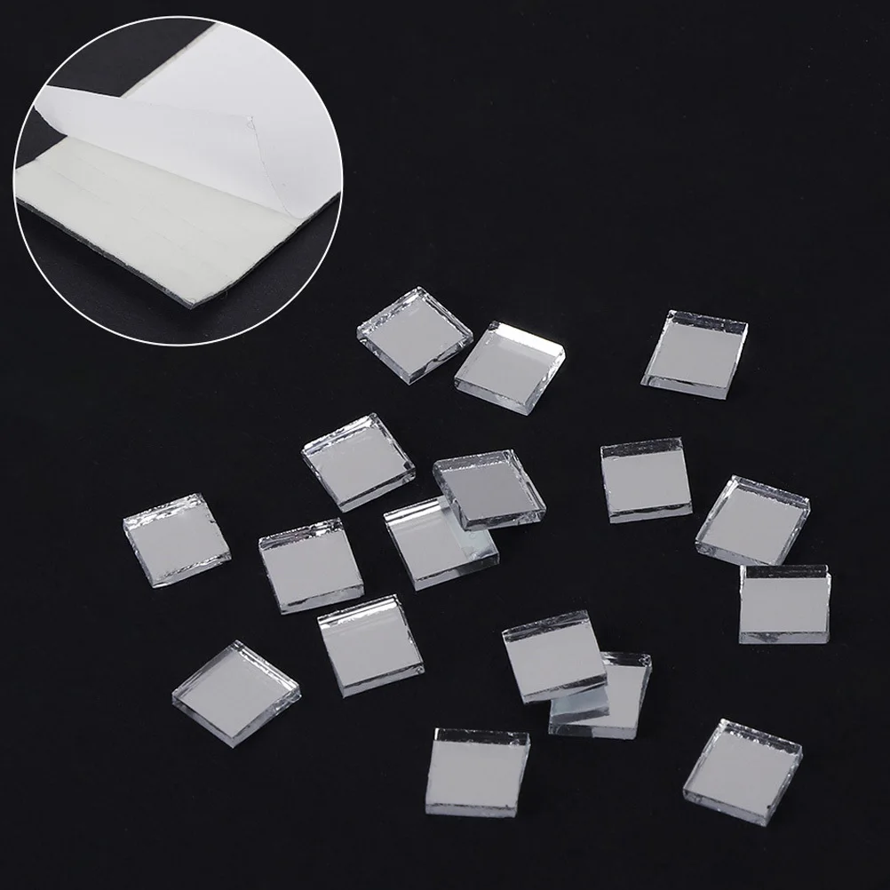 

1 Roll Mosaic Wall Sticker DIY Mirror Decals Self-Adhesive Tile Stickers Decorative Home Walls Tile Sticker Stickers