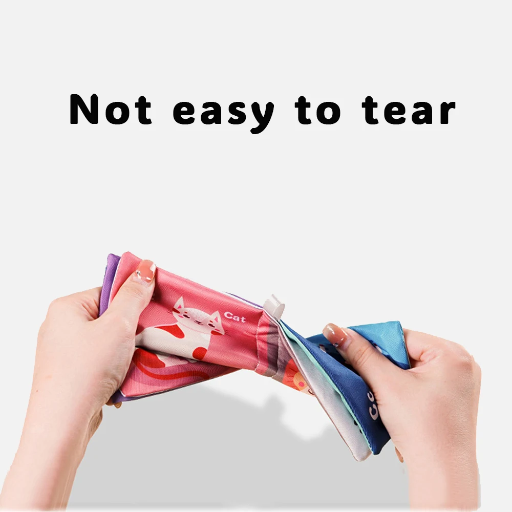 Educational Books Children Fabric English Learning Developmental Book Initial